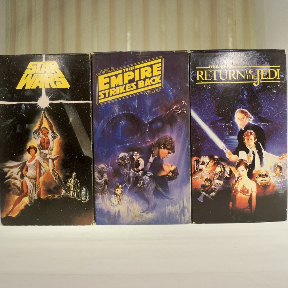 Original Star Wars Ep 4, 5, 6, *VHS Tapes